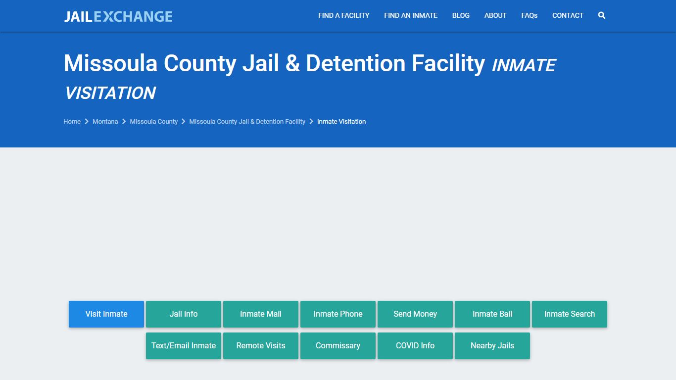 Missoula County Jail & Detention Facility Inmate ...